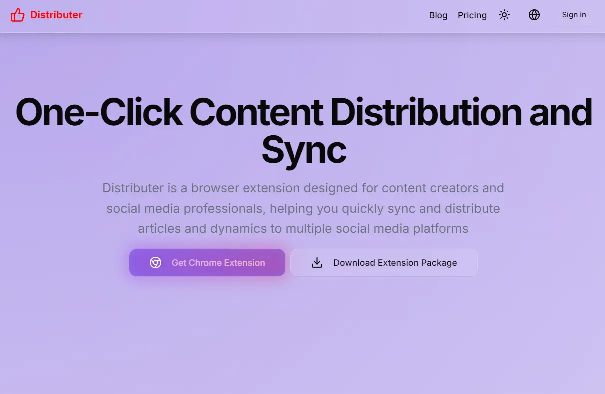 NextJS SaaS Template Homepage