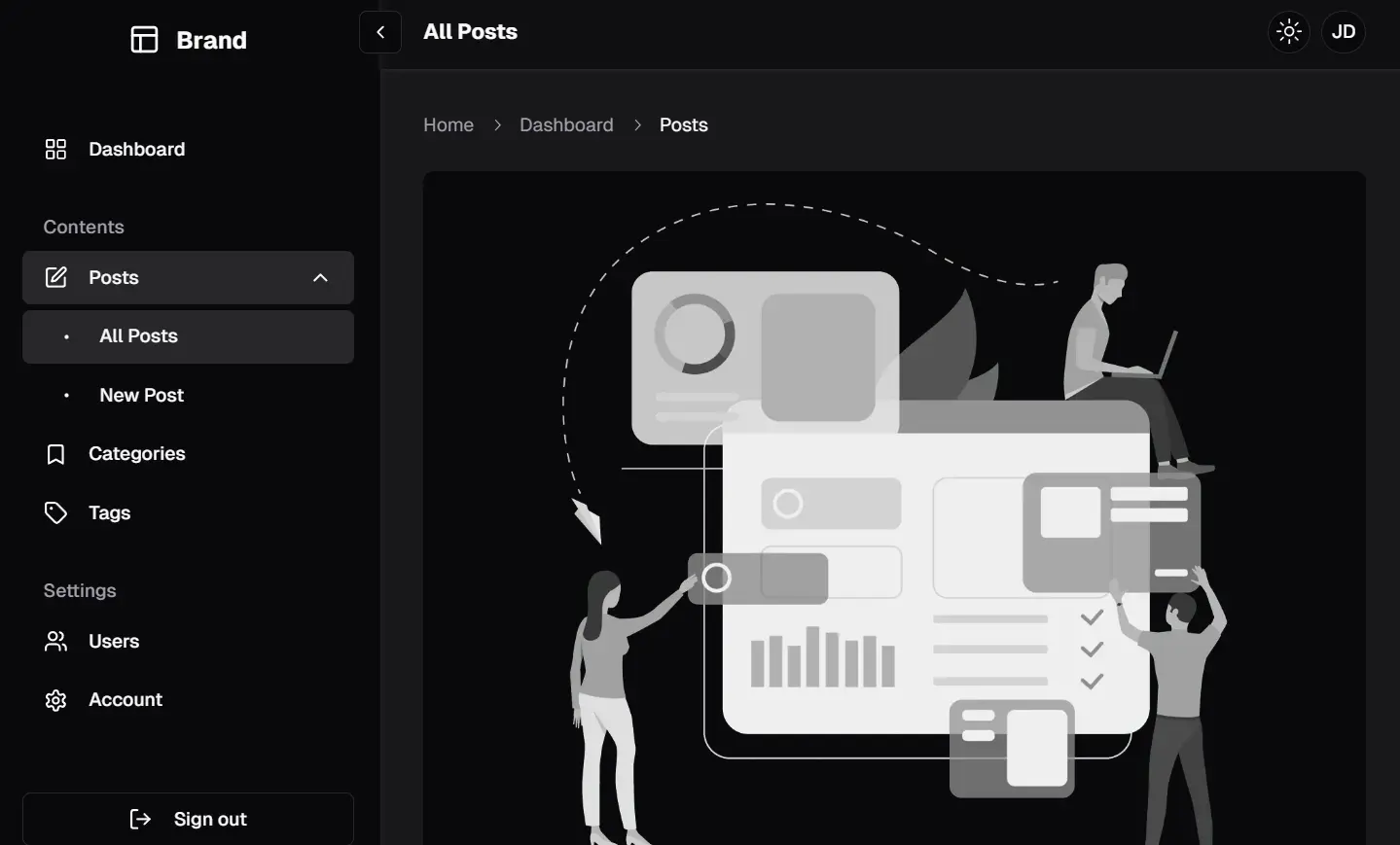 retractable-sidebar-shadcn-ui Expand