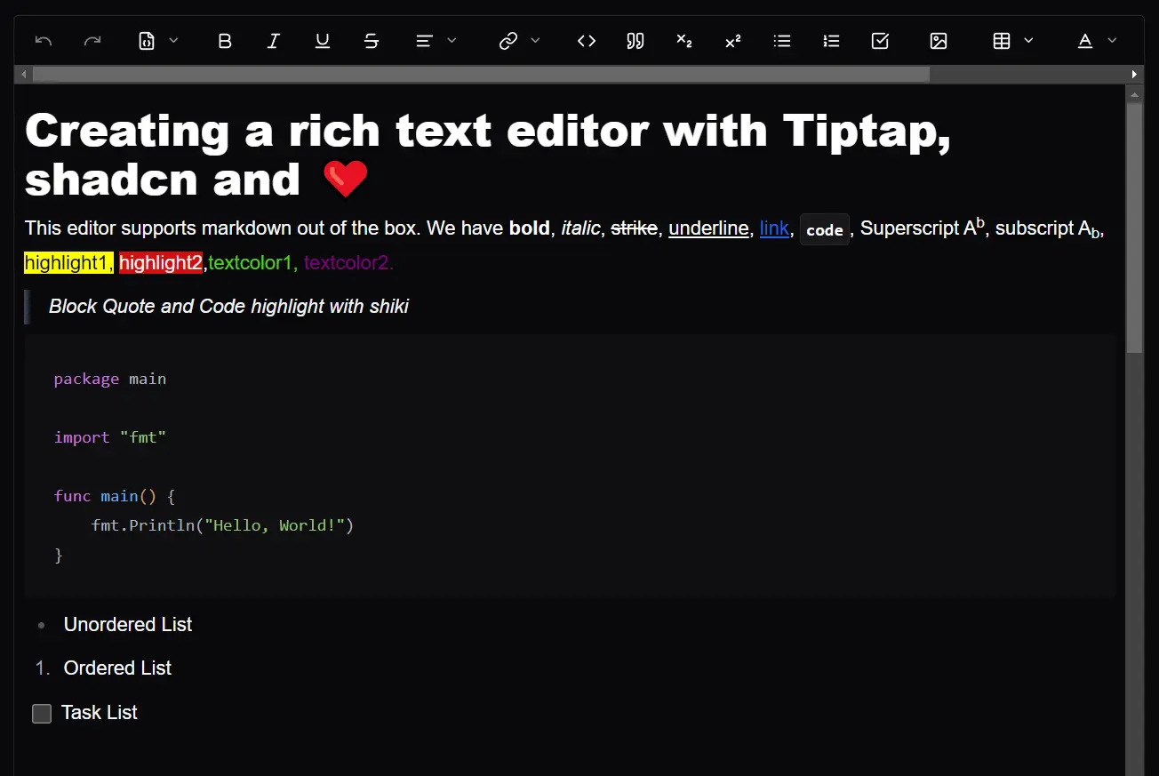 rich-text-editor-svelte-shadcn
