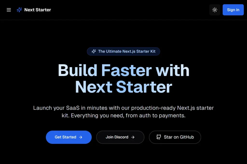 starter-kit-production-ready-app