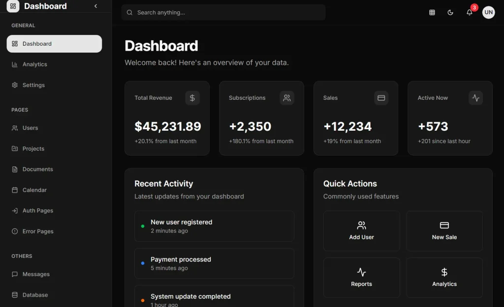 dashboard-template-shadcn-ui