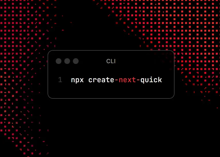 Quickly Start Next.js Apps