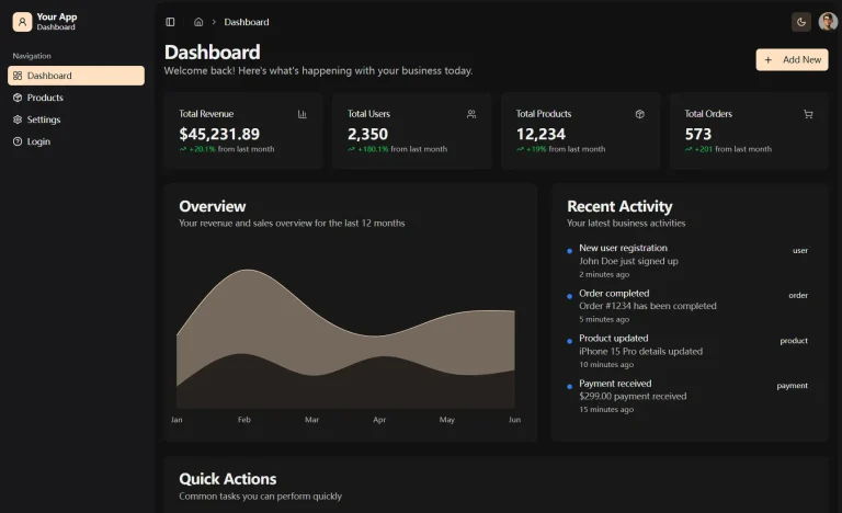 tanstack-start-dashboard