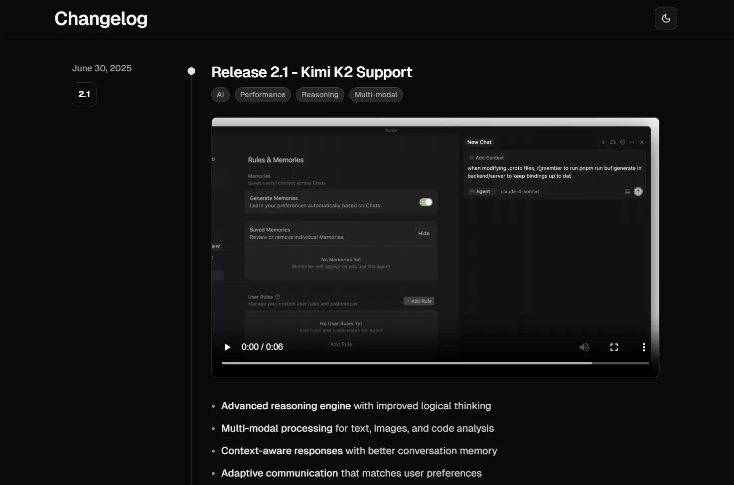 changelog-template