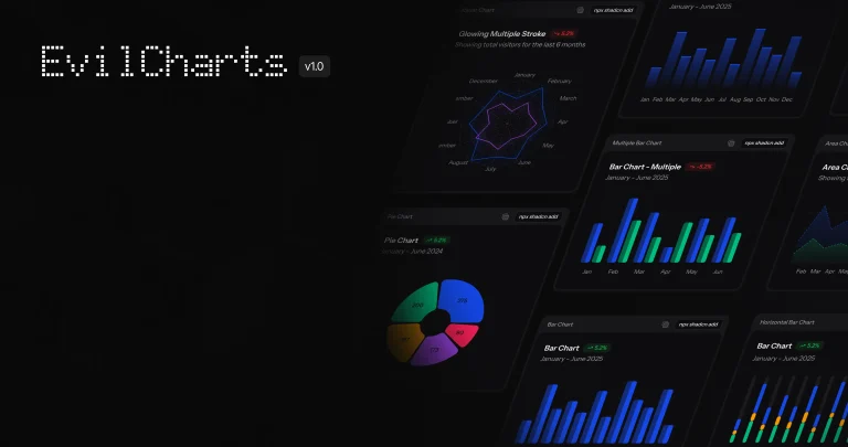 Build Interactive Charts with shadcn/ui & Recharts