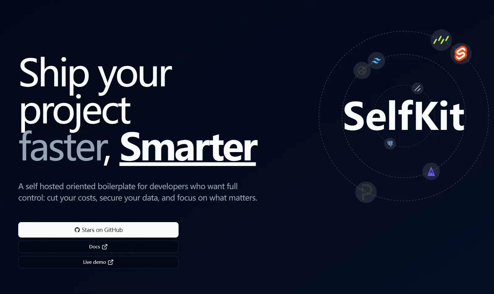 Open-Source SaaS Boilerplate for Self-Hosted Apps
