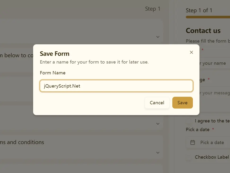 Drag-and-Drop Form and Table Builder with shadcn/ui - TANCN