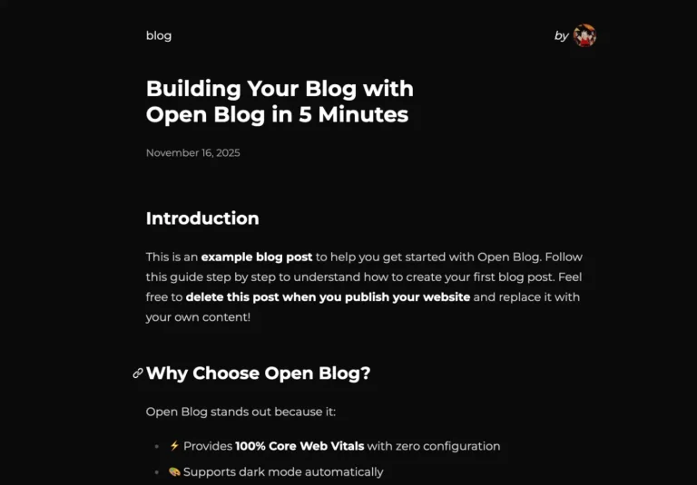 mdx-open-blogging-platform