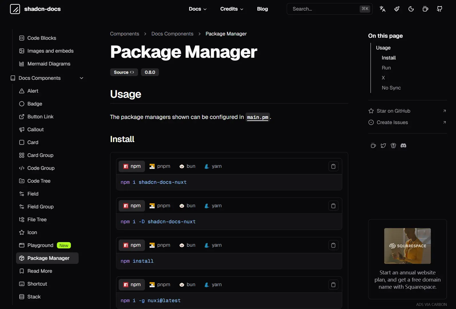 documentation-site-template