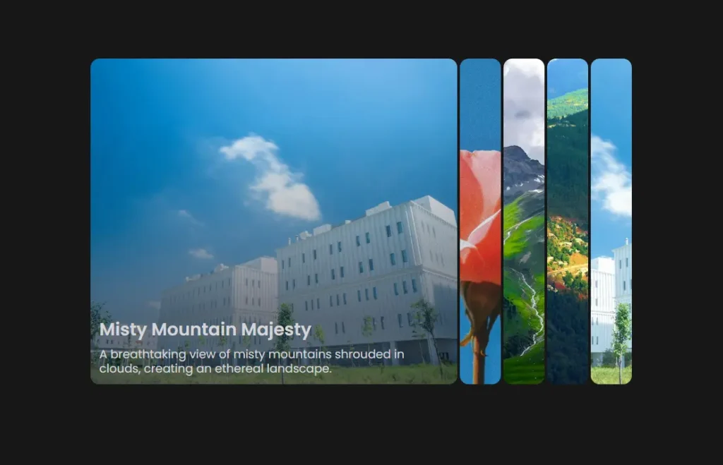 ui-layouts Hover Accordion