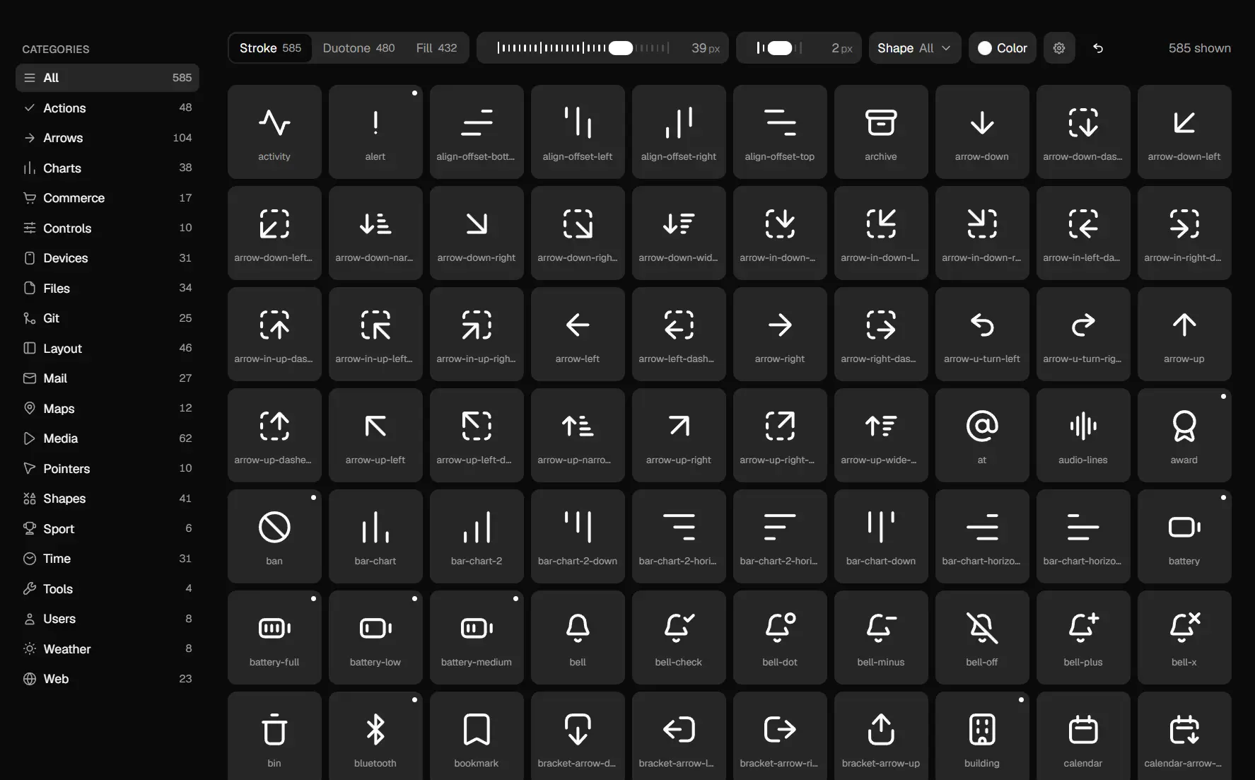keyline-icons-svg