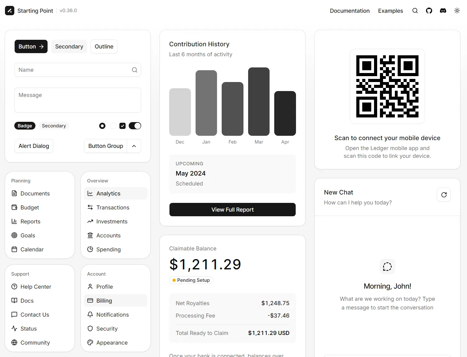 starting-point-ui
