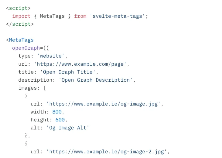 Svelte Meta Tags for Svelte 5 SEO and JSON-LD