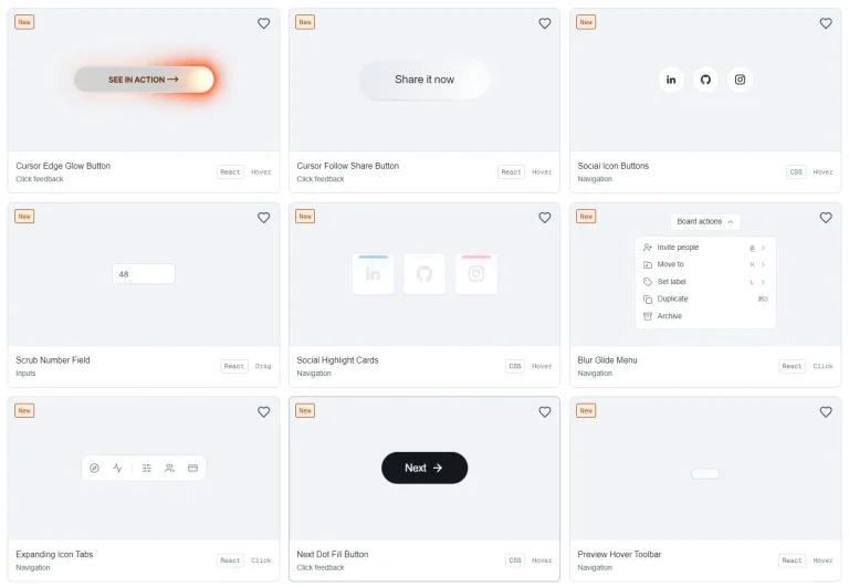 MicroKit UI: 49+ Microinteractions for React & shadcn/ui